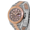 Rolex Yacht-Master 40mm 18K Rose Gold & Steel Chocolate Dial & Gold Bezel 126621-Da Vinci Fine Jewelry