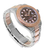 Rolex Yacht-Master 40mm 18K Rose Gold & Steel Chocolate Dial & Gold Bezel 126621-Da Vinci Fine Jewelry