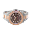 Rolex Yacht-Master 40mm 18K Rose Gold & Steel Chocolate Dial & Gold Bezel 126621-Da Vinci Fine Jewelry