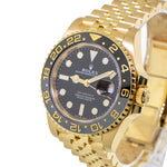 Rolex GMT-Master II 40mm Yellow Gold Black Dial & Black/Grey Bezel 126718GRNR-Da Vinci Fine Jewelry