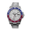 Rolex GMT-Master II "Superman" 40mm White Gold Meteorite Dial & Red & Blue Bezel 126719BLRO-Da Vinci Fine Jewelry
