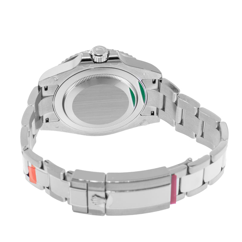Rolex GMT-Master II "Superman" 40mm White Gold Meteorite Dial & Red & Blue Bezel 126719BLRO-Da Vinci Fine Jewelry