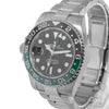 Rolex GMT-Master II "Sprite" 40mm Stainless Steel Black Dial & Black & Green Bezel 126720-Da Vinci Fine Jewelry