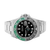 Rolex GMT-Master II "Sprite" 40mm Stainless Steel Black Dial & Black & Green Bezel 126720-Da Vinci Fine Jewelry