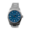 Rolex NEW RELEASE 2025 Oyster Perpetual 41mm Stainless Steel Blue Index Dial & Smooth Bezel 134300-Da Vinci Fine Jewelry