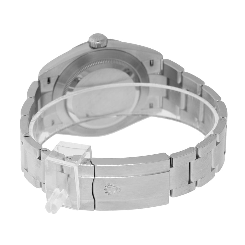 Rolex NEW RELEASE 2025 Oyster Perpetual 41mm Stainless Steel Blue Index Dial & Smooth Bezel 134300-Da Vinci Fine Jewelry