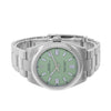 Rolex NEW RELEASE 2025 Oyster Perpetual 41mm Stainless Steel Pistachio Index Dial & Smooth Bezel 134300-Da Vinci Fine Jewelry