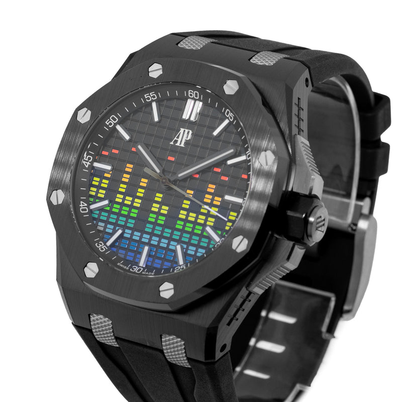 Audemars Piguet Royal Oak Offshore Music - Black Ceramic 15600CE.OO.A002CA.01-Da Vinci Fine Jewelry