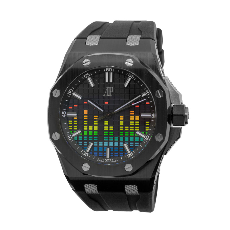 Audemars Piguet Royal Oak Offshore Music - Black Ceramic 15600CE.OO.A002CA.01-Da Vinci Fine Jewelry