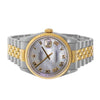 Rolex Datejust 36mm Yellow Gold Steel Mother of Pearl Roman Dial, Fluted Bezel 16233-Da Vinci Fine Jewelry
