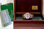 Rolex Daytona 40mm 18K Yellow Gold White Dial & Yellow Gold Bezel 16528 - unpolished-Da Vinci Fine Jewelry