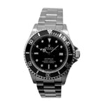Rolex Sea-Dweller 40mm Stainless Steel Black Dial Black Bezel 16600 - Papers-Da Vinci Fine Jewelry