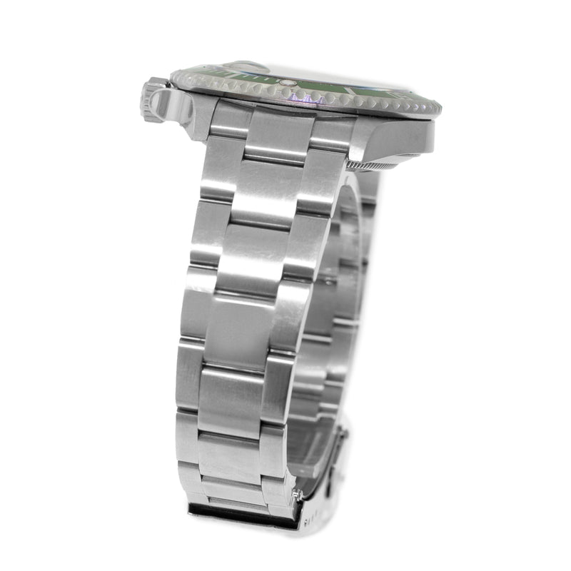Rolex Submariner Date 40mm Stainless Steel Black Dial & Green Bezel "Kermit" 16610LV-Da Vinci Fine Jewelry