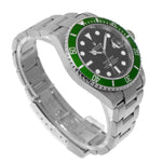 Rolex Submariner Date 40mm Stainless Steel Black Dial & Green Bezel "Kermit" 16610LV-Da Vinci Fine Jewelry