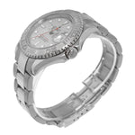 Rolex Yacht-Master 40mm Platinum & Steel Platinum Dial Platinum Bezel 16622-Da Vinci Fine Jewelry