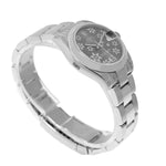 Rolex Lady-Datejust 31mm NEW OLD STOCK Stainless Steel Dark Rhodium Floral Arabic Dial 178240-Da Vinci Fine Jewelry
