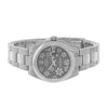 Rolex Lady-Datejust 31mm NEW OLD STOCK Stainless Steel Dark Rhodium Floral Arabic Dial 178240-Da Vinci Fine Jewelry