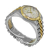 Rolex Lady-Datejust 31mm Yellow Gold & Steel Silver Jubilee Diamond Dial & Fluted Bezel 178273-Da Vinci Fine Jewelry