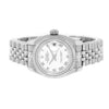 Rolex Datejust 26mm White Gold Steel White Roman Dial Fluted Bezel 179174-Da Vinci Fine Jewelry