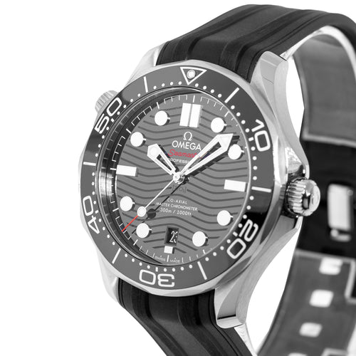 Omega Seamaster 300m Stainless Steel Black Index Dial 210.32.42.20.01.001-Da Vinci Fine Jewelry