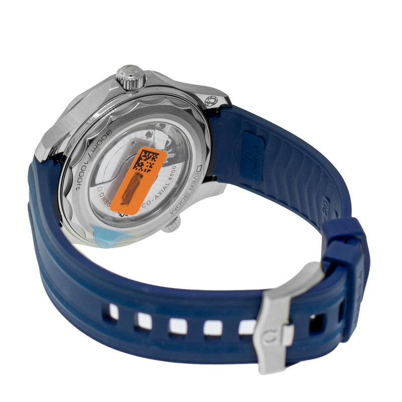 Omega Seamaster 300m Stainless Steel Blue Index Dial 210.32.42.20.03.001-Da Vinci Fine Jewelry