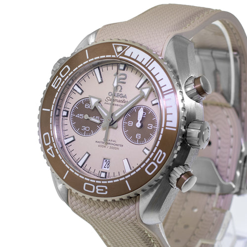 Omega Seamaster Planet Ocean 600M Stainless Steel Beige Index Dial 215.32.46.51.09.001-Da Vinci Fine Jewelry