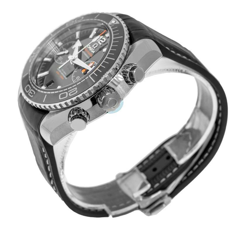 Omega Seamaster Diver 600m Planet Ocean Stainless Steel Black Index Dial 215.33.46.51.01.001-Da Vinci Fine Jewelry