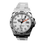 Rolex Explorer II 42mm Stainless Steel White Dial & Steel Bezel 216570-Da Vinci Fine Jewelry