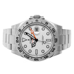 Rolex Explorer II 42mm Stainless Steel White Dial & Steel Bezel 216570-Da Vinci Fine Jewelry