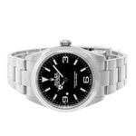 Rolex Explorer I 40mm Stainless Steel Black Dial & Smooth Bezel 224270-Da Vinci Fine Jewelry