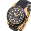 Rolex Yacht-Master 42mm Yellow Gold Black Dial & Black Bezel 226658 NO CARD-Da Vinci Fine Jewelry