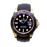 Rolex Yacht-Master 42mm Yellow Gold Black Dial & Black Bezel 226658-Da Vinci Fine Jewelry