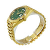 Rolex Day-Date 40mm Yellow Gold Green Roman Dial & Fluted Bezel 228238-Da Vinci Fine Jewelry