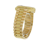 Rolex Day-Date 40mm Yellow Gold Green Roman Dial & Fluted Bezel 228238-Da Vinci Fine Jewelry