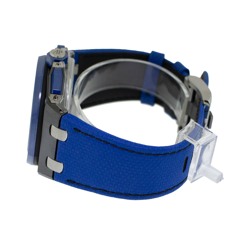 Audemars Piguet Royal Oak Offshore Chronograph Ceramic Blue 26420CE.OO.A043VE.01-Da Vinci Fine Jewelry