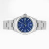Rolex Oyster Perpetual 31mm Stainless Steel Blue Index Dial & Smooth Bezel 277200-Da Vinci Fine Jewelry