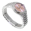 Rolex Datejust 31mm White Gold and Stainless Steel Pink Diamond Dial Fluted Bezel 278274-Da Vinci Fine Jewelry