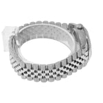 Rolex Datejust 31mm White Gold and Stainless Steel Pink Diamond Dial Fluted Bezel 278274-Da Vinci Fine Jewelry