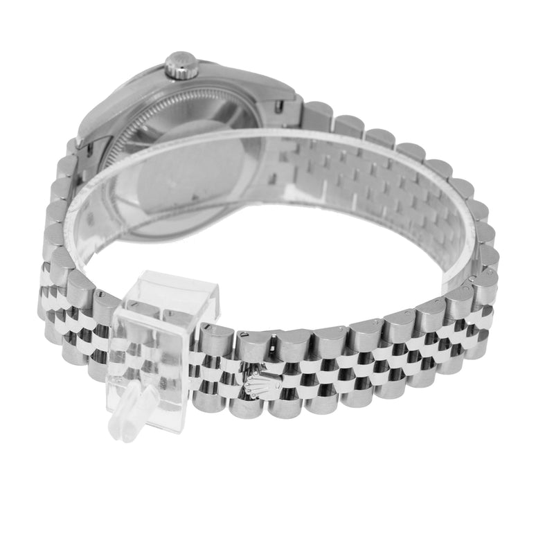 Rolex Datejust 31mm White Gold and Stainless Steel Pink Diamond Dial Fluted Bezel 278274-Da Vinci Fine Jewelry