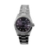 Rolex Datejust 31mm White Gold and Stainless Steel Dark Rhodium Index Dial Fluted Bezel 278274-Da Vinci Fine Jewelry