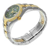 Rolex Datejust 31mm Yellow Gold Steel Green Floral Motif Diamond Dial & Diamond Bezel 278343-Da Vinci Fine Jewelry