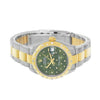 Rolex Datejust 31mm Yellow Gold Steel Green Floral Motif Diamond Dial & Diamond Bezel 278343-Da Vinci Fine Jewelry