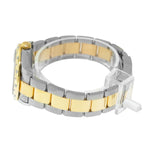 Rolex Datejust 31mm Yellow Gold Steel Green Floral Motif Diamond Dial & Diamond Bezel 278343-Da Vinci Fine Jewelry
