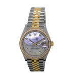 Rolex Lady-Datejust 31mm 18K Yellow Gold & Steel Mother of Pearl Diamond Dial & Diamond Bezel 278383RBR-Da Vinci Fine Jewelry