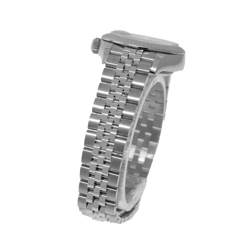 Rolex Lady-Datejust 28mm White Gold & Steel Mother of Pearl Dial & Fluted Bezel 279174-Da Vinci Fine Jewelry