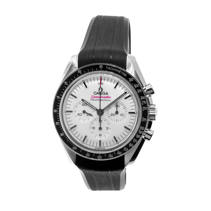 Omega Speedmaster Moonwatch 42mm Stainless Steel White Index 310.32.42.50.04.001-Da Vinci Fine Jewelry