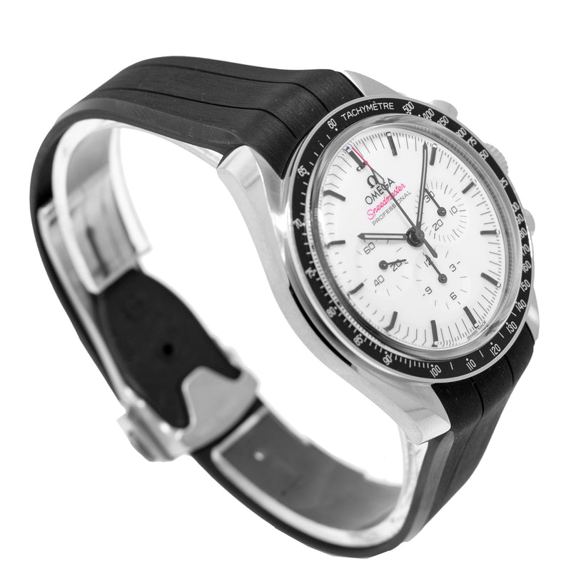 Omega Speedmaster Moonwatch 42mm Stainless Steel White Index 310.32.42.50.04.001-Da Vinci Fine Jewelry
