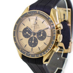 Omega Speedmaster Moonwatch 42mm Yellow Gold, Gold Index Dial 310.62.42-Da Vinci Fine Jewelry