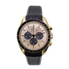 Omega Speedmaster Moonwatch 42mm Yellow Gold, Gold Index Dial 310.62.42-Da Vinci Fine Jewelry