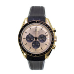 Omega Speedmaster Moonwatch 42mm Yellow Gold, Gold Index Dial 310.62.42-Da Vinci Fine Jewelry